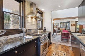Microwave, oven, stovetop, dishwasher - Woodrun Place 55 Three Bedroom Residence (Snowmass)
