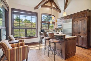 Microwave, oven, stovetop, dishwasher - Woodrun Place 59 Four Bedroom Residence (Snowmass)