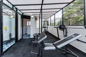 Fitnessbereich