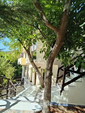 Overnattingsstedets uteområder