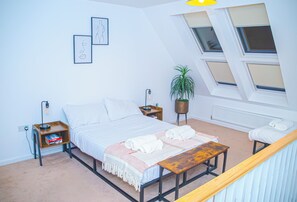 3 bedrooms, iron/ironing board, travel crib, WiFi