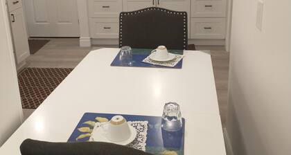 It is a cozy place to be in a safe neighborhood. Welcome!