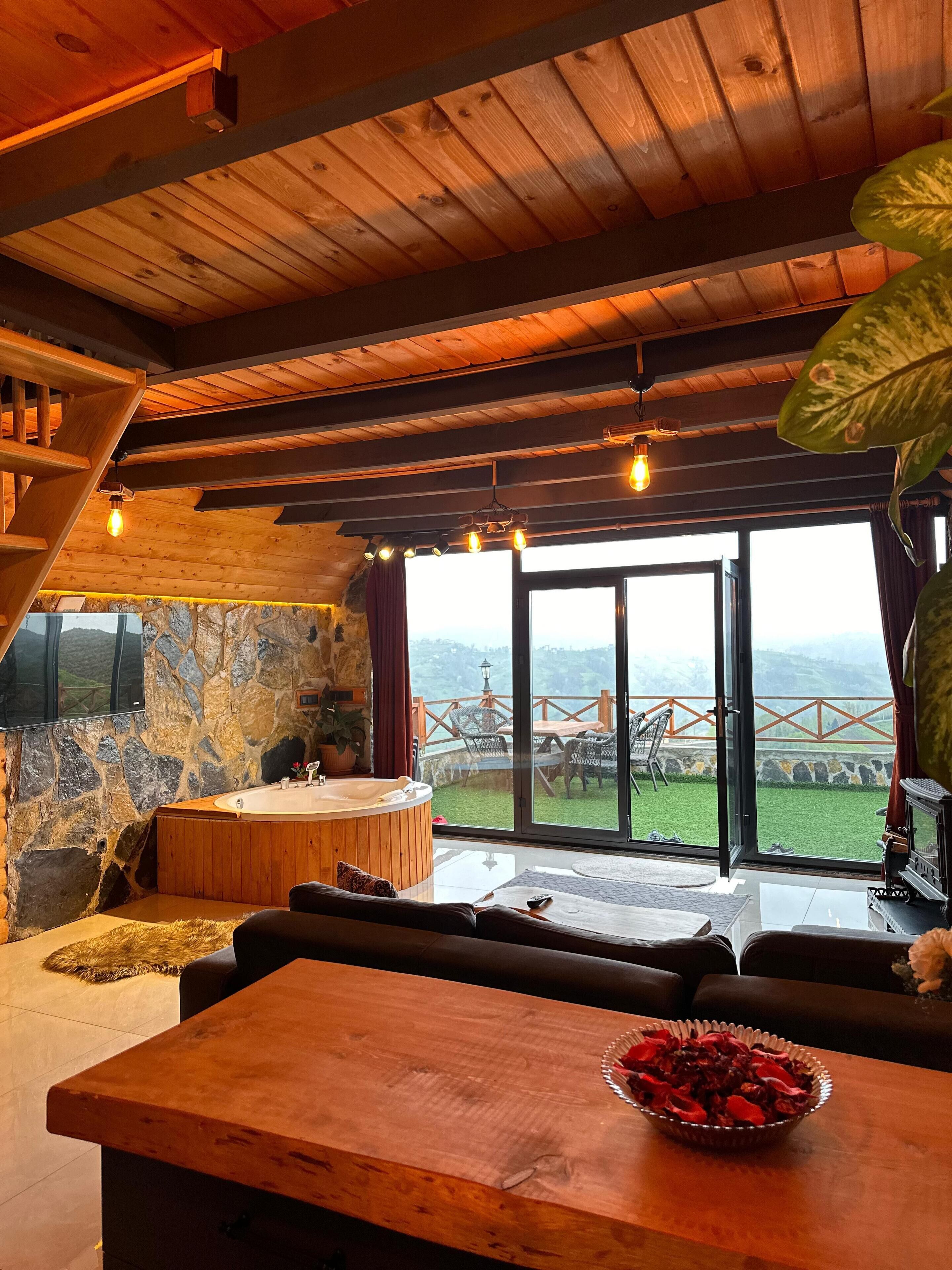 Bungalow Confort, vista al mar | 1 habitación, insonorización y wifi gratis 