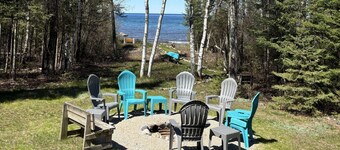 4-bedroom family-friendly house near Mackinac Island, on Lake Huron