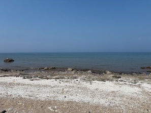 Sun loungers, beach towels