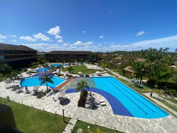 Deluxe Studio, Sea View | Veranda - Flat 211 Vista Mar EcoResort by La Playa (Tamandaré)