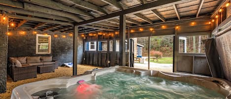 Tina de hidromasaje interior