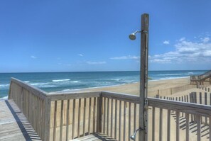 On the beach