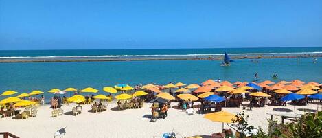 ビーチ、サンラウンジャー