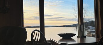 Lakefront home on Moosehead Lake: Your family-owned, 3-level retreat awaits! 

