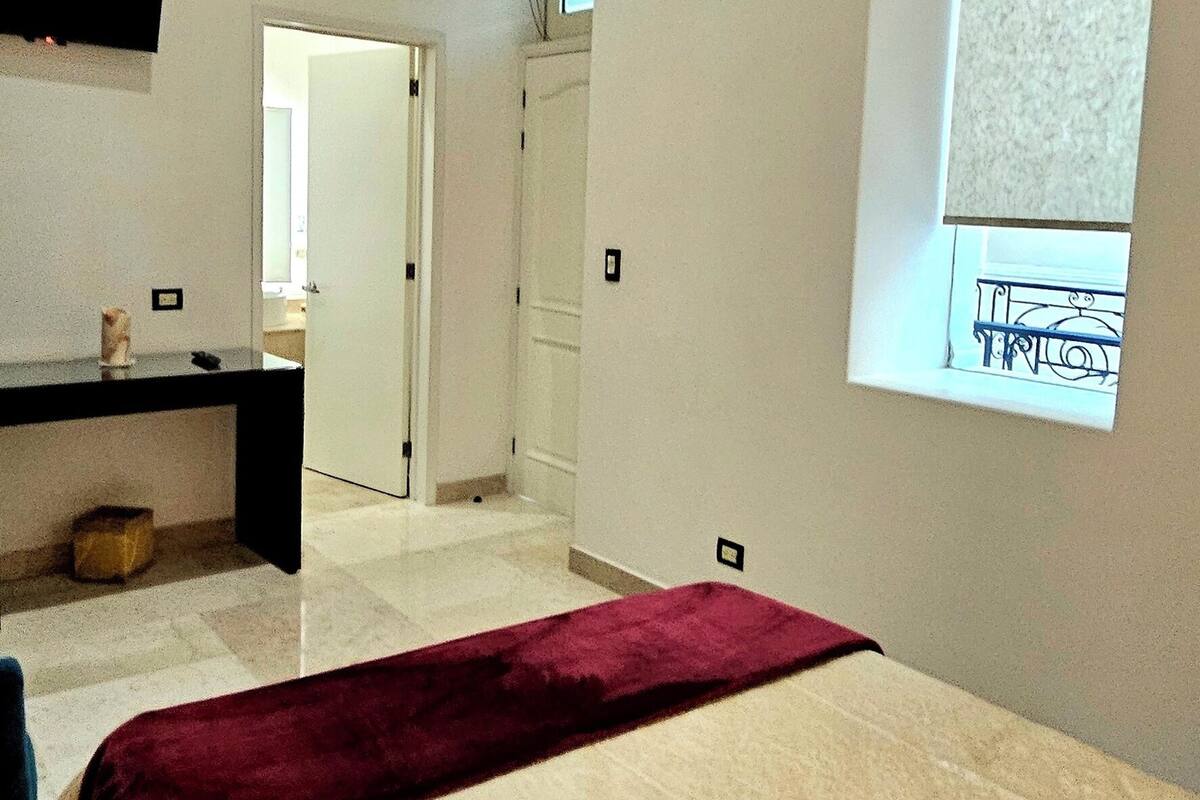 Quarto casal | Ferros/tábuas de passar roupa, Wi-Fi de cortesia