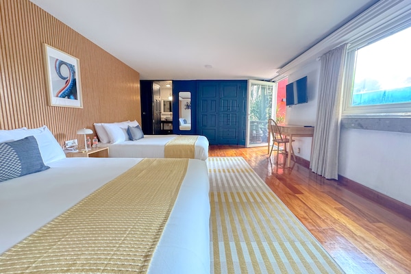 Studiosuite – superior | Sengetøy av topp kvalitet, dundyner og individuelt dekorert