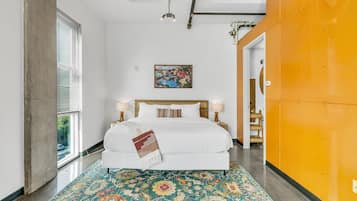 1 slaapkamer, een bureau, een strijkplank/strijkijzer, gratis wifi