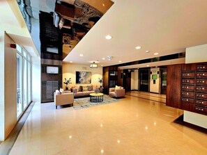 Sitzecke in der Lobby