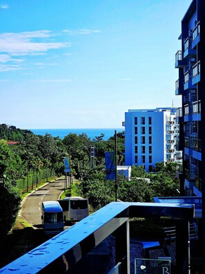 Deluxe Condo, 1 Bedroom, Balcony, Sea View | Balcony - Evelyn Azure Escapes Boracay Newcoast  (Boracay Island)