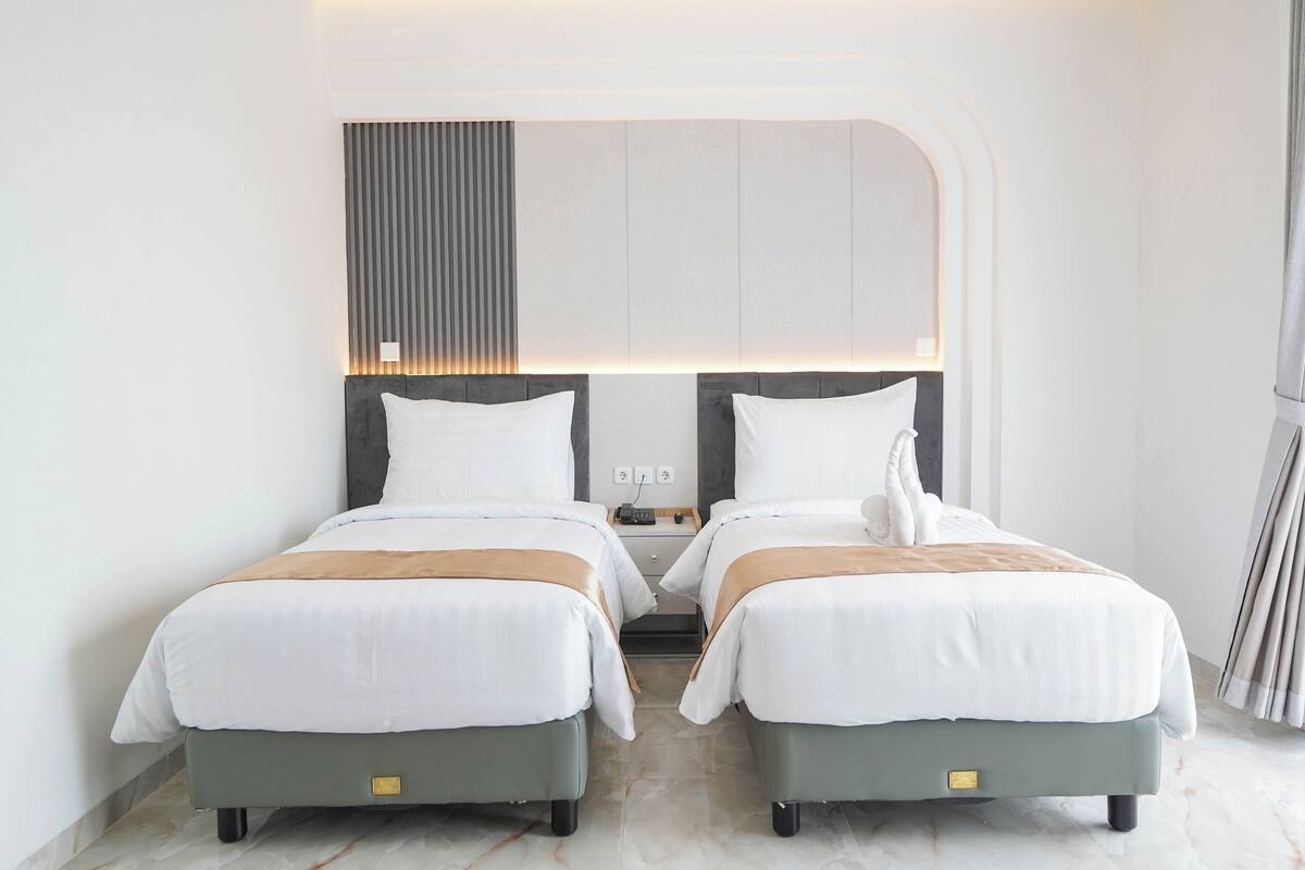 ห้องดีลักซ์ทวิน | โต๊ะทำงาน, Wi-Fi ฟรี