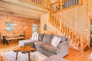 Télévision, cheminée