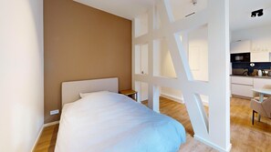 1 habitación, internet y ropa de cama 