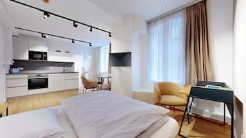 1 Schlafzimmer, Internetzugang, Bettwäsche