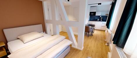 1 chambre, accès Internet, draps fournis