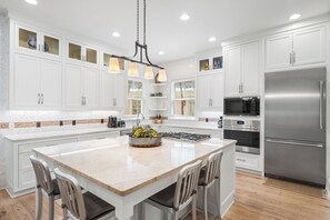 Fridge, microwave, oven, stovetop - Experience WaterColor with Exclusive Beach Club Access, Electric Cart, and Complimentary Bikes (Santa Rosa Beach)