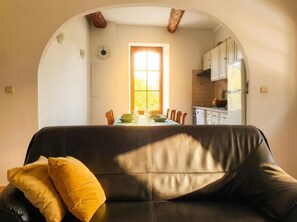 Living Room - Holiday house for 6 guests with private pool (Aigues-Vives)