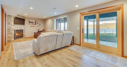 Dock & Views: Waterfront Home in Wabasha!