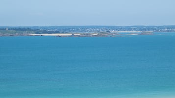 Vlak bij het strand