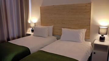 2 slaapkamers, een strijkplank/strijkijzer, wifi, beddengoed