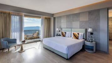 Phòng Suite Presidential, 1 giường cỡ king, quang cảnh núi (Private Balconies) | Minibar, két bảo mật tại phòng, bàn ủi/dụng cụ ủi quần áo