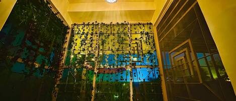 Majoituspaikan julkisivu