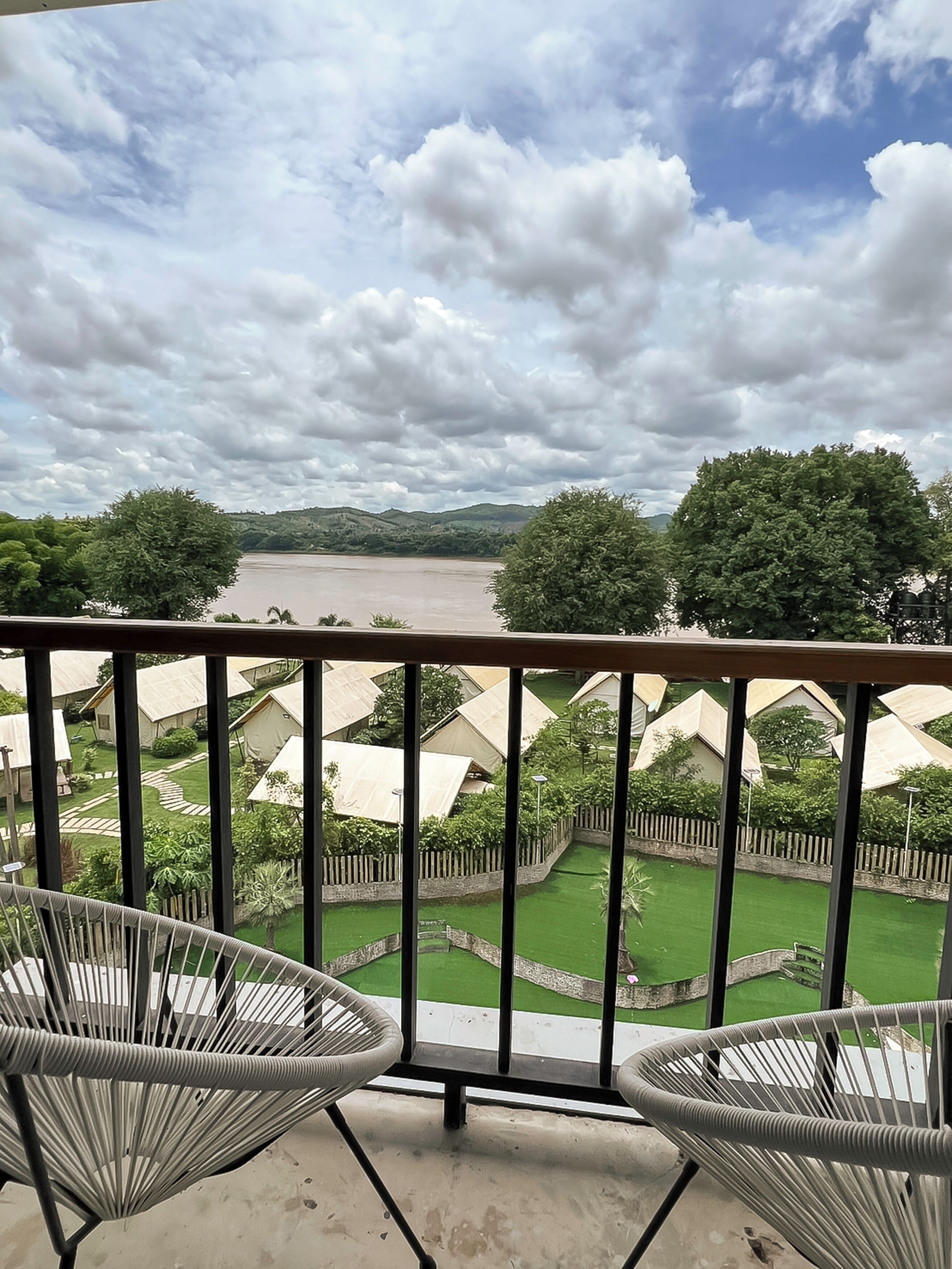 Kamar Double atau Twin Premier | Pemandangan taman