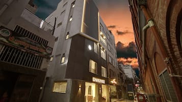 Façade de l’hébergement