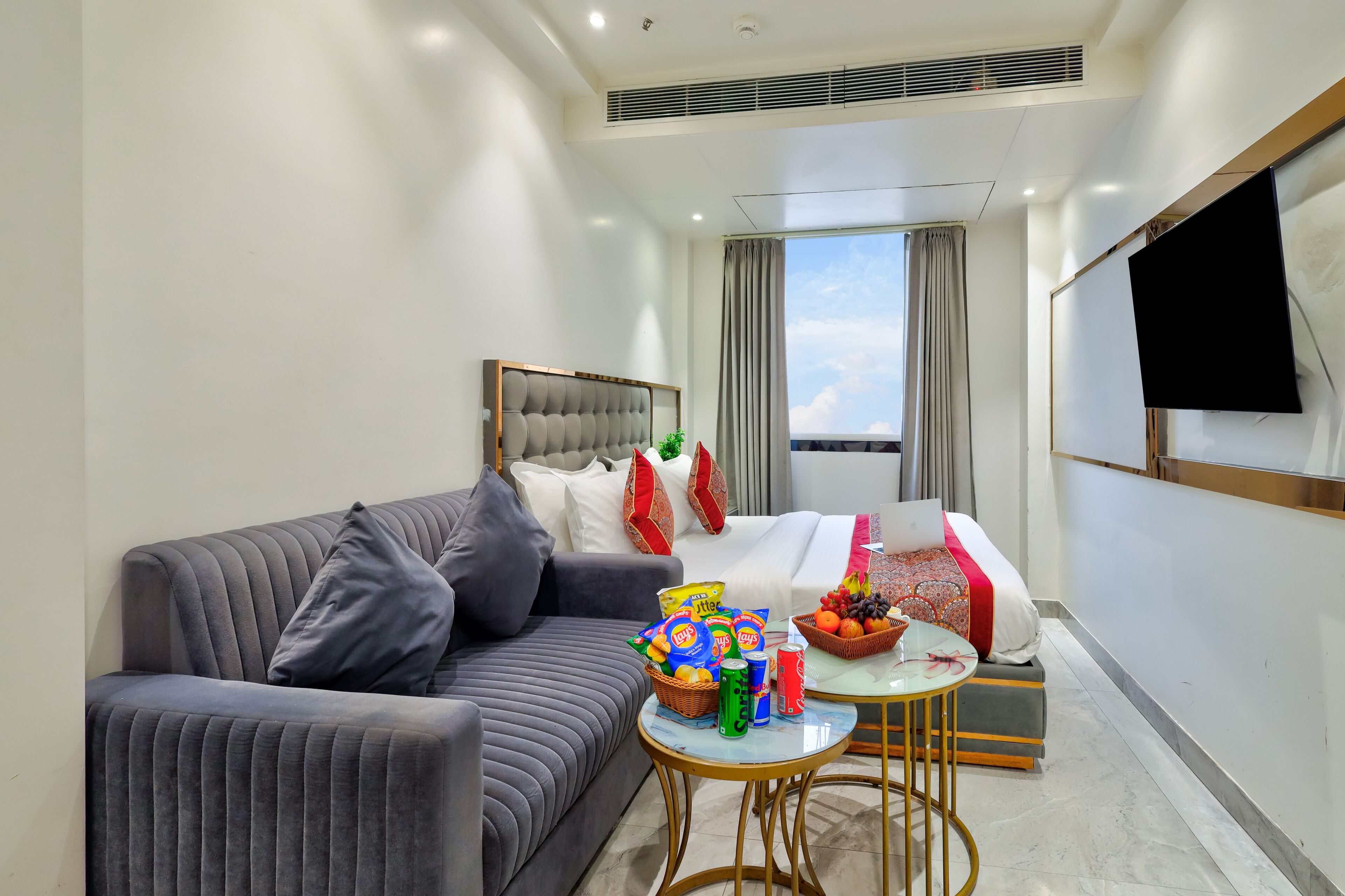 Executive tweepersoonskamer | Een bureau, geluiddichte muren, gratis wifi