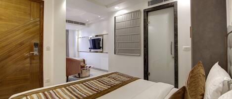 Habitación cuádruple familiar | Escritorio, sistema de insonorización, wifi gratis