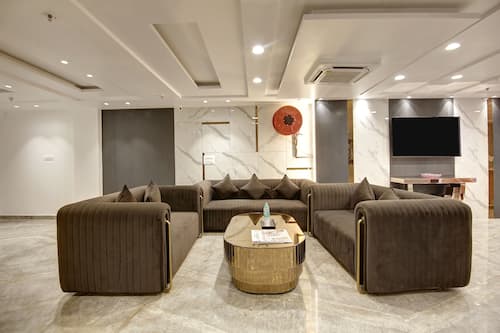 Lobby sitting area