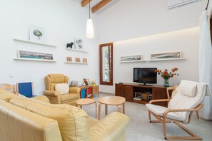 TV, ping pong - Amedart - House In Marina Manresa. Free Wifi (Manresa, Illes Balears)