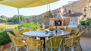 Outdoor dining - Son Real - Villa With Private Pool In Sencelles (Sencelles, Illes Balears)