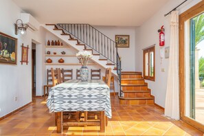 Dining - Can Rafelino - Villa With Private Pool In Inca (Inca, Illes Balears)