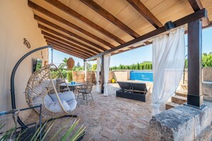 Outdoor dining - Finca Son Colom (finca Sun Club Home) - Villa (Llucmajor, Illes Balears)