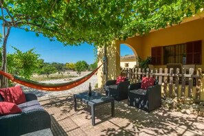Terrace/patio - Sa Raconada - Country House In Algaida. Free Wifi (Algaida, Illes Balears)
