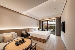 Una cassaforte in camera, tende oscuranti, Wi-Fi gratuito