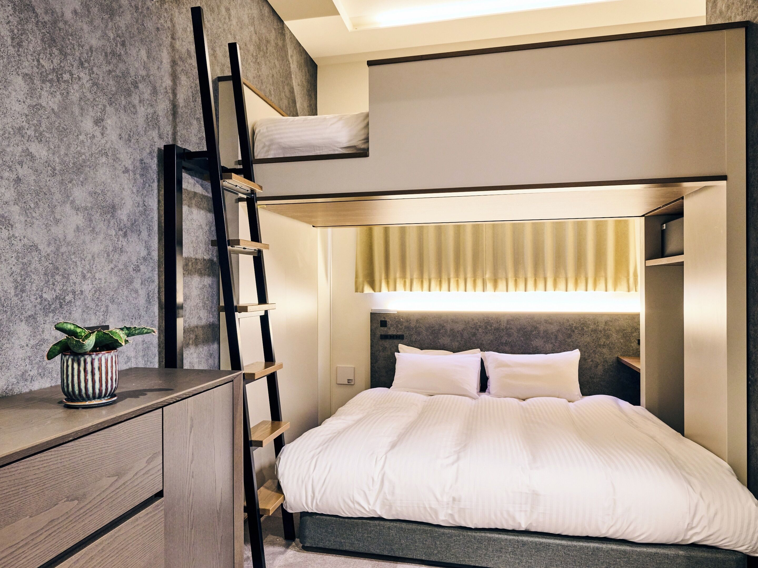 1 habitación y ropa de cama de alta calidad 