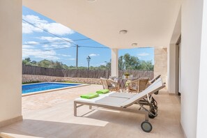 Outdoor dining - Garlanda 1 - Villa With Private Pool In Santanyí (Santanyi, Illes Balears)