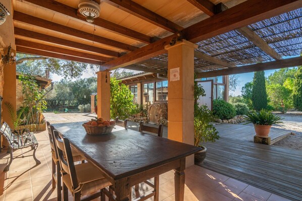 Restaurante al aire libre