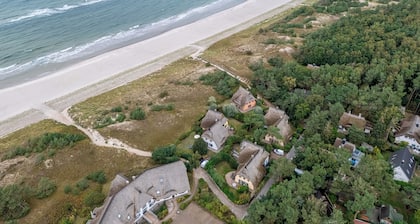 Villa Kormoran for up to 10 people with its own beach chair directly behind the D