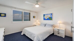2 bedrooms, iron/ironing board