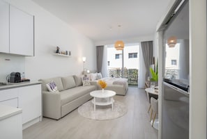 Studio Deluxe, balcon, vue ville
