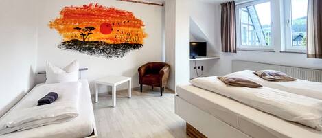 1 間睡房、免費 Wi-Fi、床單