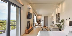 Suite Supérieure, vue mer | Chambres insonorisées, fer et planche à repasser, Wi-Fi gratuit